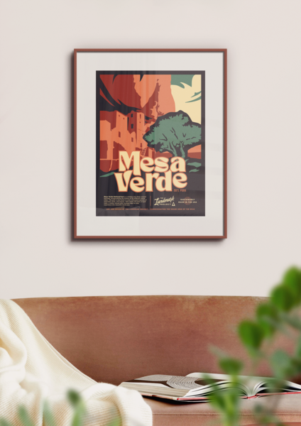 Mesa Verde National Park poster Poster  