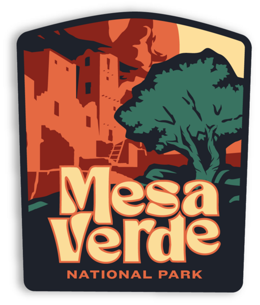 Mesa Verde National Park Sticker Sticker  
