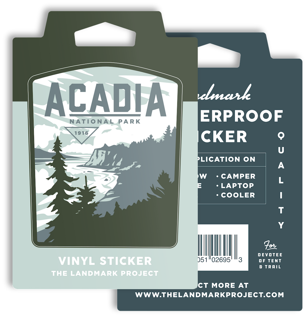 Acadia National Park Sticker Sticker  