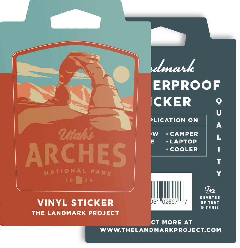 Arches National Park Sticker Sticker  