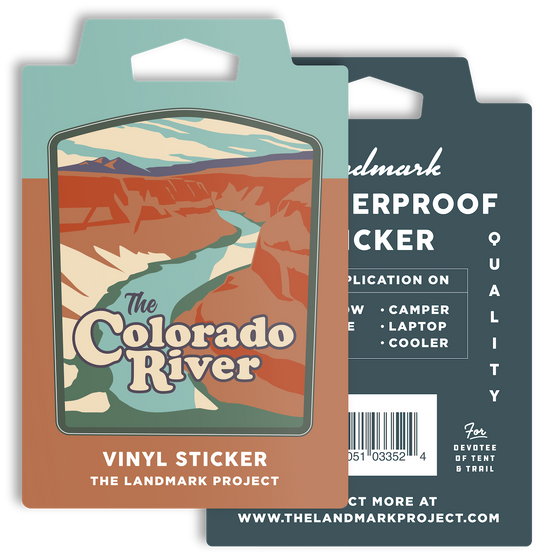 Colorado River Sticker Sticker  