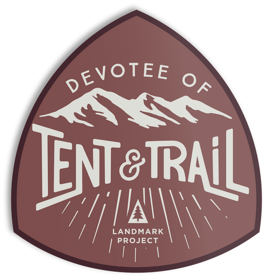 Devotee of Tent & Trail Sticker Sticker  