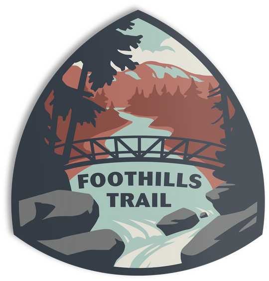Foothills Trail Sticker Sticker  