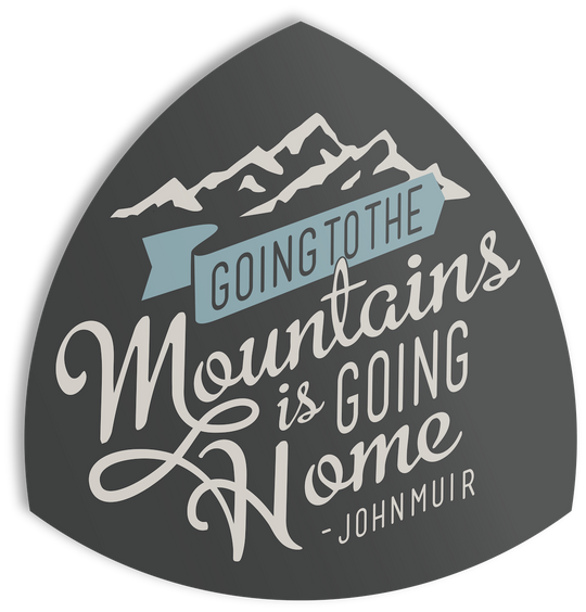 Going to the Mountains Sticker Sticker  