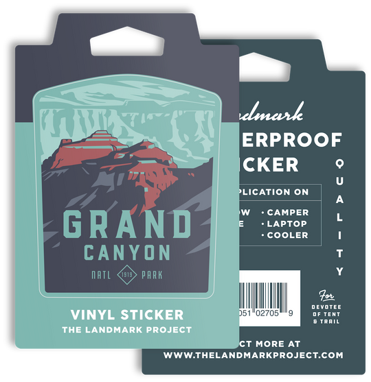 Grand Canyon National Park North Rim Sticker Sticker  
