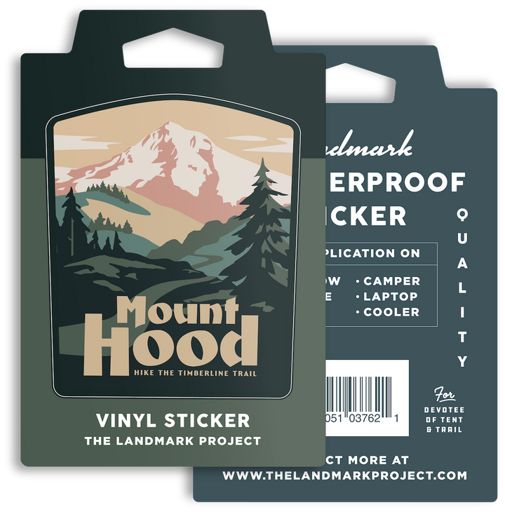Mount Hood Sticker The Landmark Project