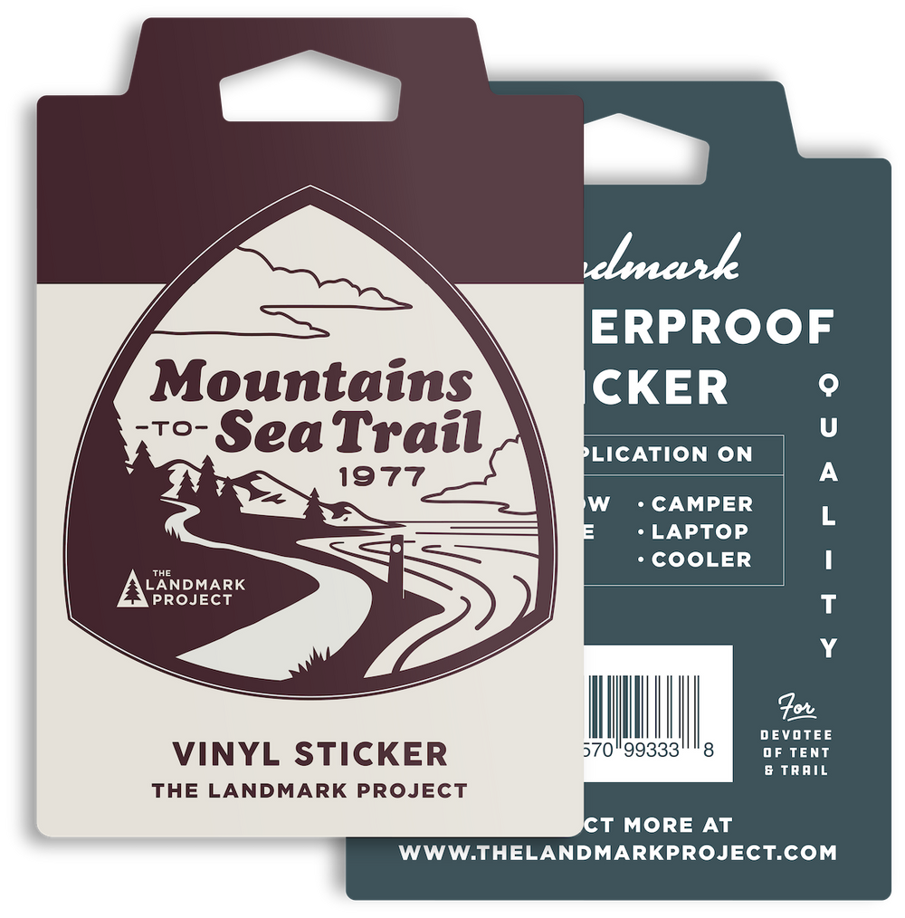 Mountains-to-Sea Trail Sticker Sticker  