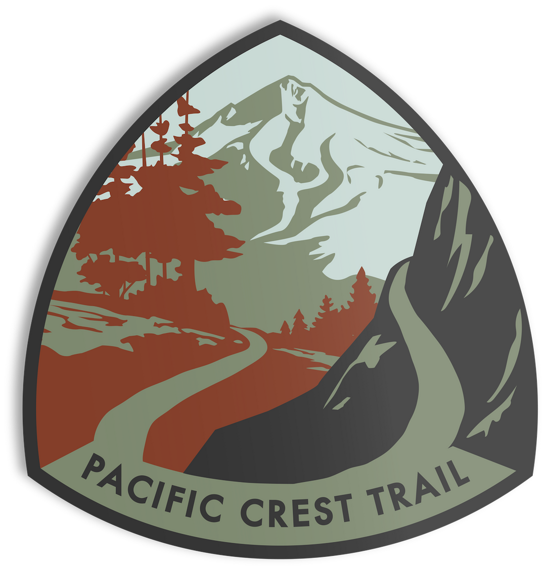 Pacific Crest Trail Sticker Sticker One Size 