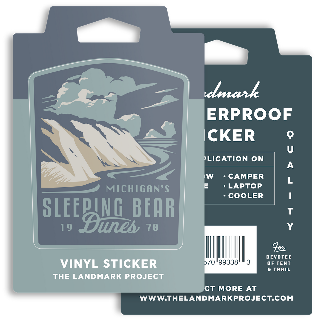 Sleeping Bear Dunes Sticker Sticker  