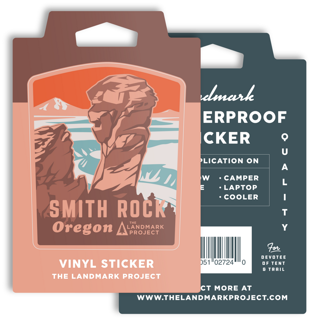 Smith Rock State Park Sticker Sticker  