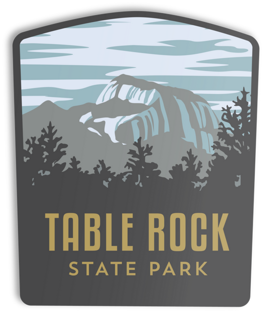 Table Rock State Park Sticker Sticker  