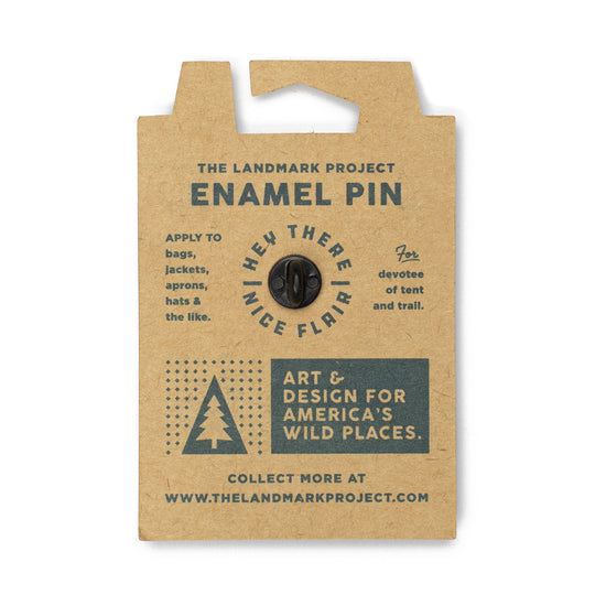 Continental Divide Trail Enamel Pin Pin  