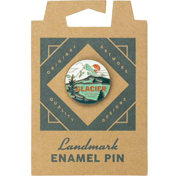 Glacier National Park Enamel Pin