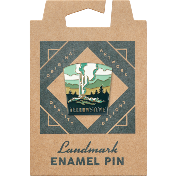 Yellowstone National Park Enamel Pin