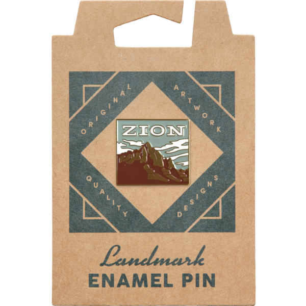 Zion National Park Enamel Pin Pin  