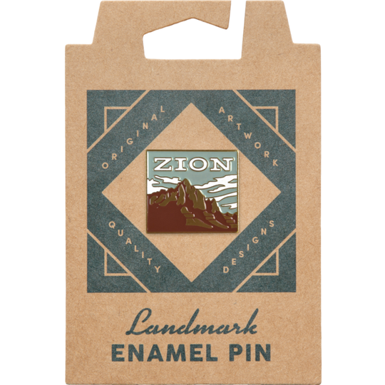 Zion National Park Enamel Pin Pin  