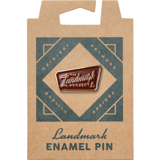 Trail Sign Enamel Pin Pin  
