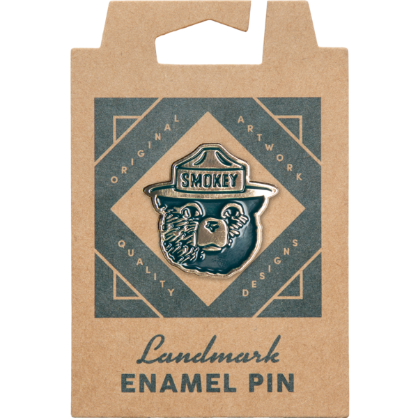 Smokey Bear Enamel Pin Pin  