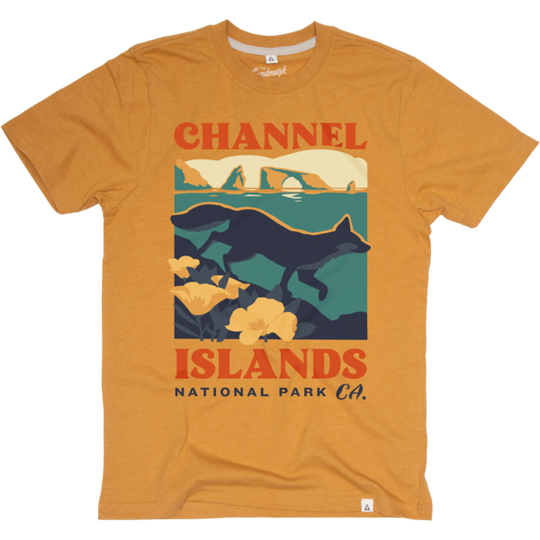 Channel Islands National Park Tee Short Sleeve Goldenrod XS