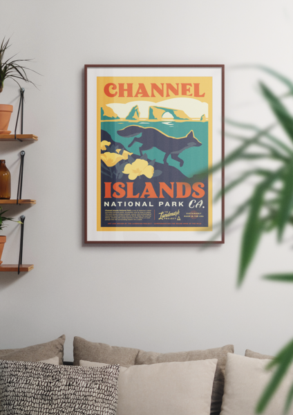 Channel Islands National Park poster Poster  