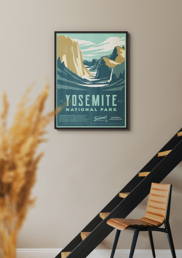 Yosemite National Park Poster Poster  
