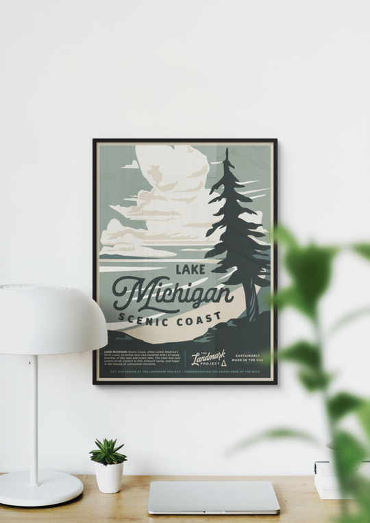 Lake Michigan Poster Poster  