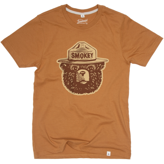 Smokey Bear Logo Tee Short Sleeve Canyon XS
