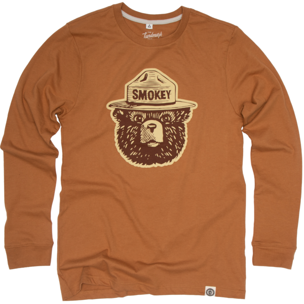 Smokey Bear Logo Long Sleeve Tee Long Sleeve Canyon XS