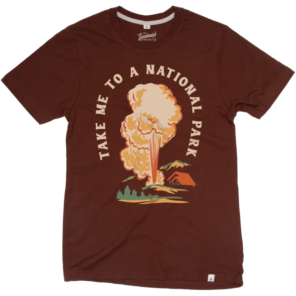 Take Me to a National Park Tee Short Sleeve Redwood XS