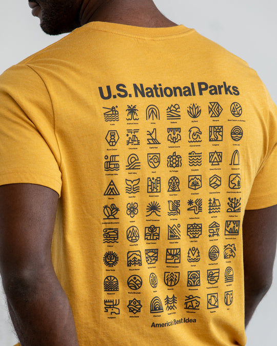 U.S. National Parks Pocket Tee Short Sleeve  