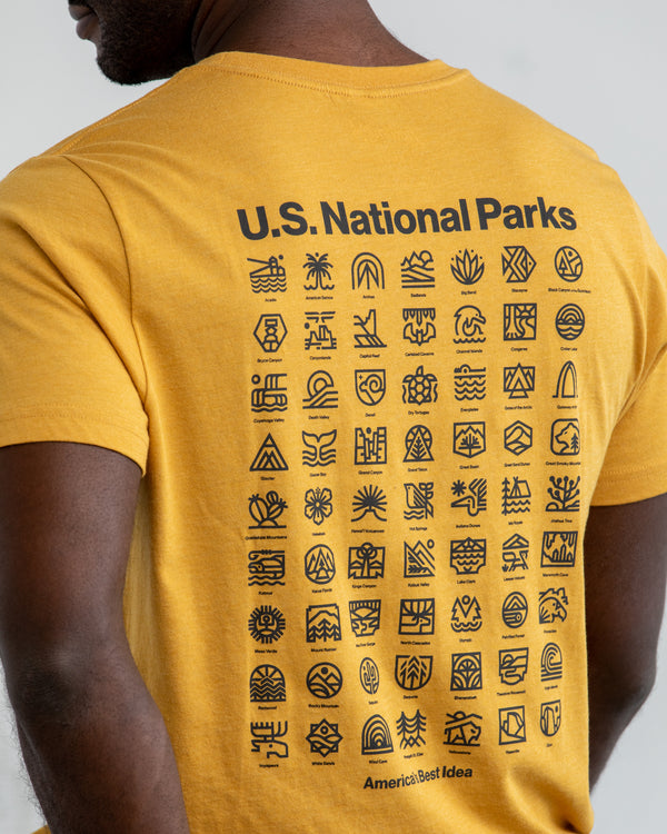 U.S. National Parks Pocket Tee Short Sleeve  