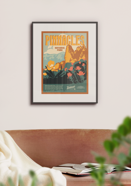 Pinnacles National Park Poster – The Landmark Project Pinnacles National Park Poster – The Landmark Project