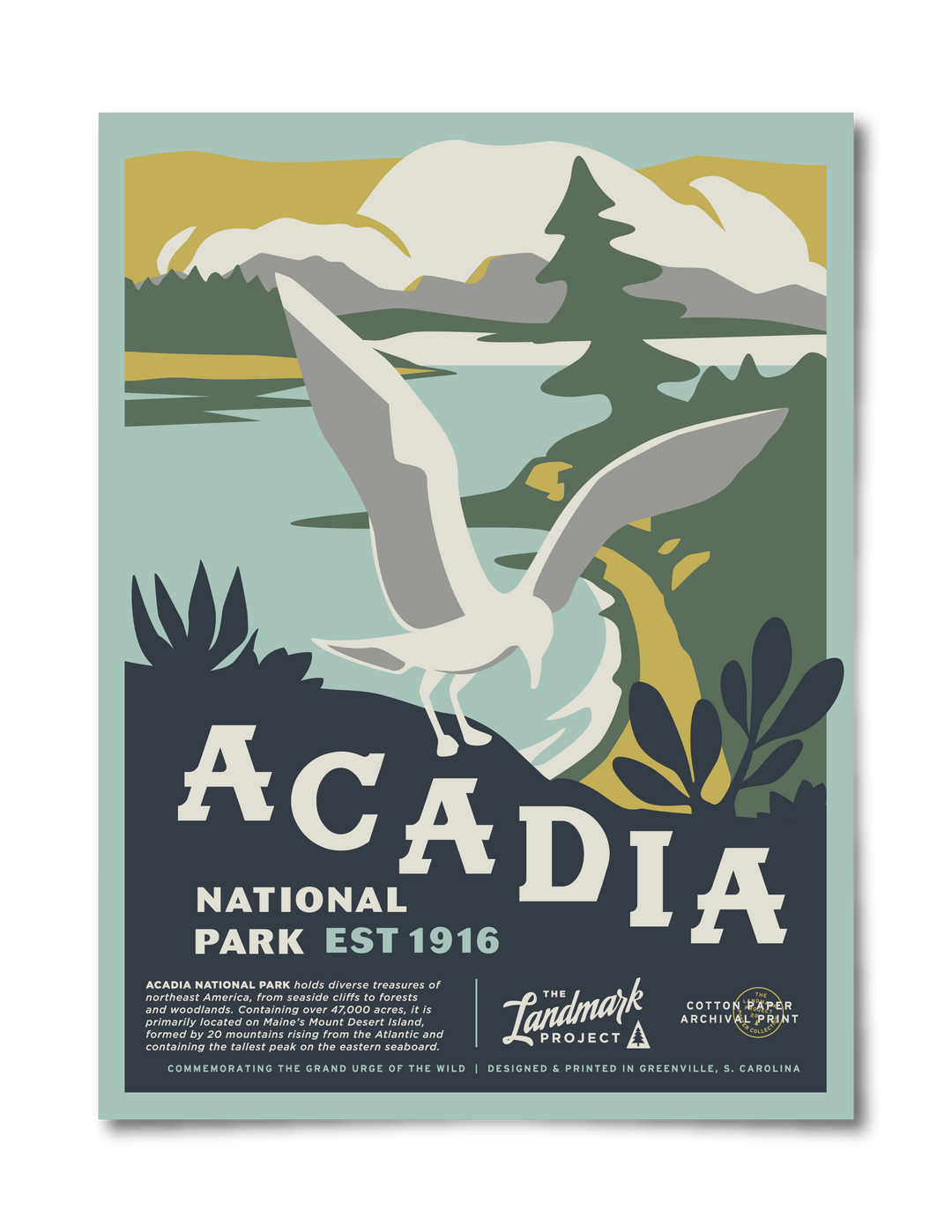 Acadia National Park Poster Poster  
