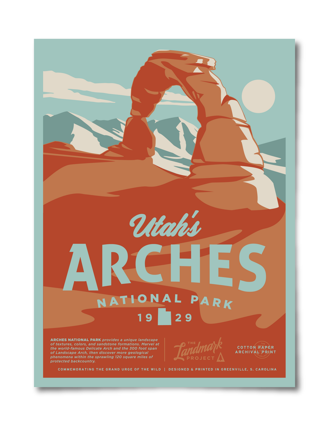 Arches National Park Poster Poster  