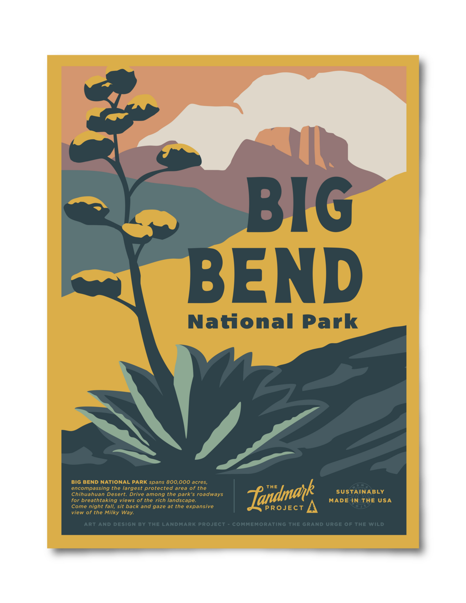 Big Bend National Park Poster Poster  