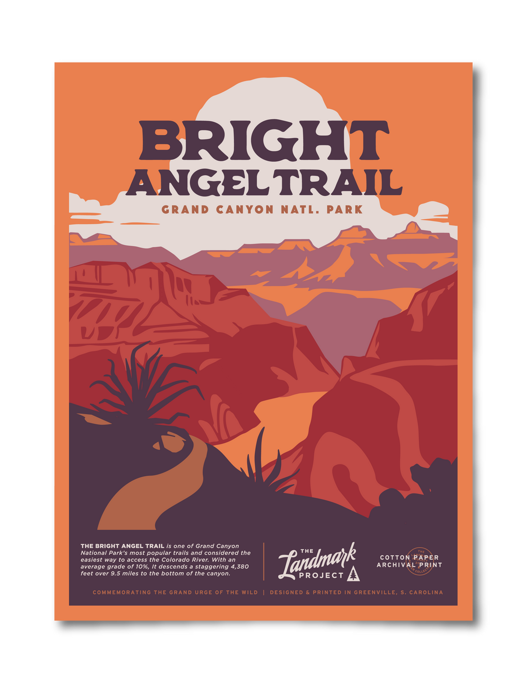 Bright Angel Trail Poster Poster  