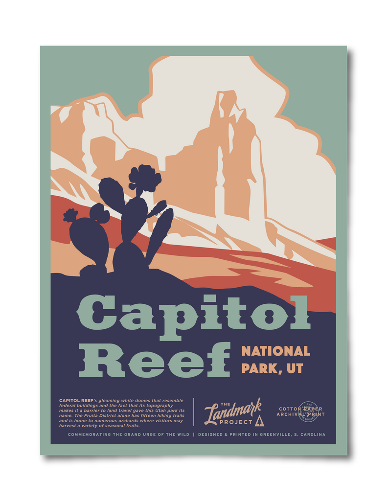 Capitol Reef National Park Poster