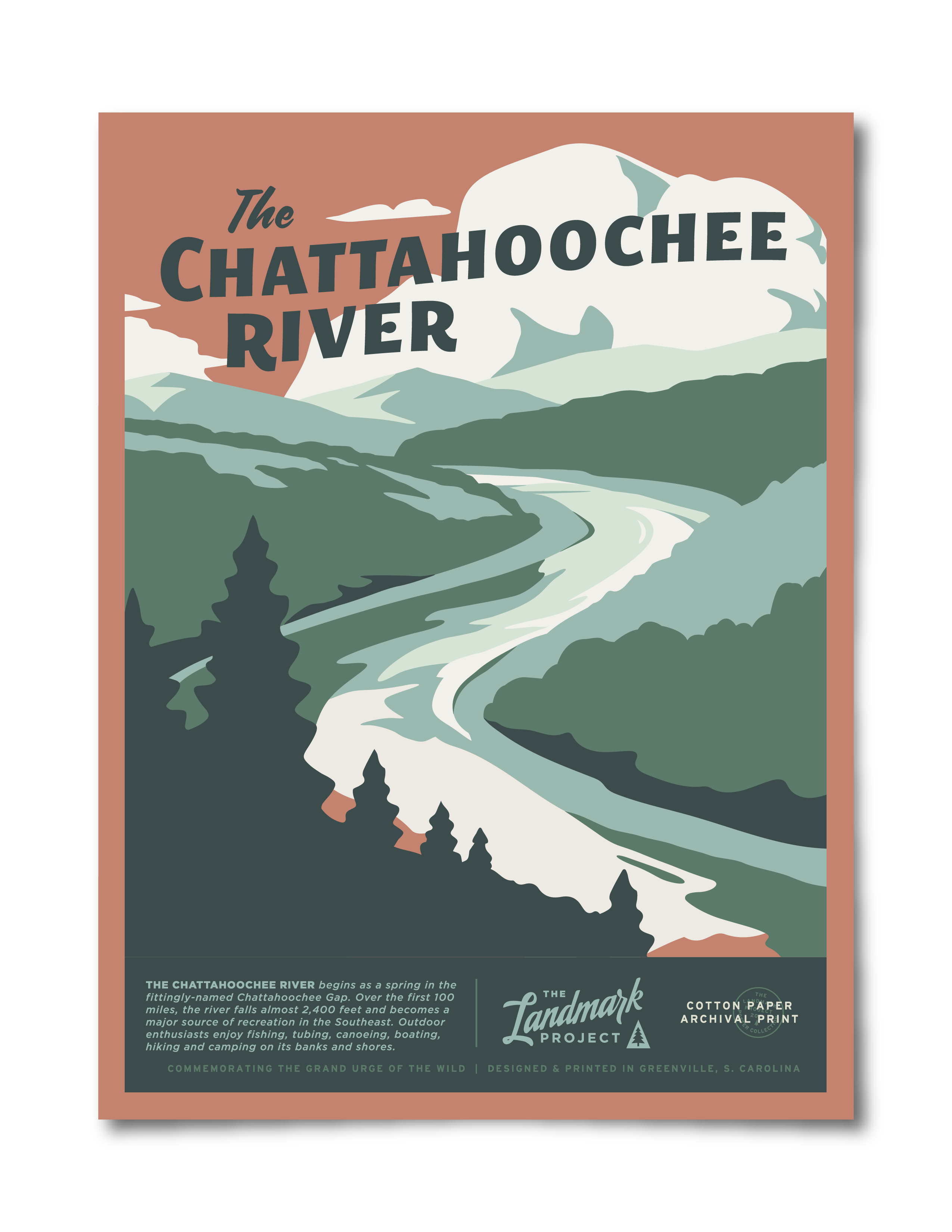 Chattahooche River Poster – The Landmark Project