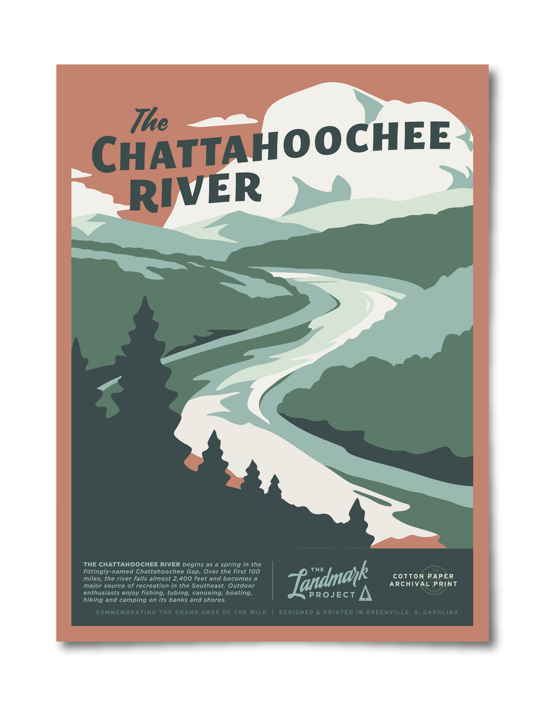 Chattahooche River Poster Poster  