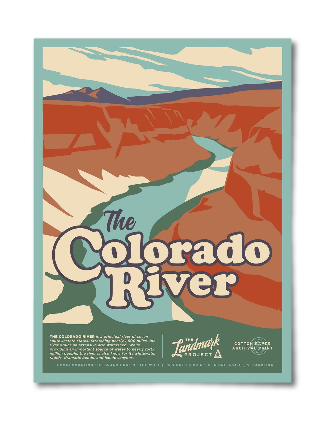 Colorado River Poster Poster  