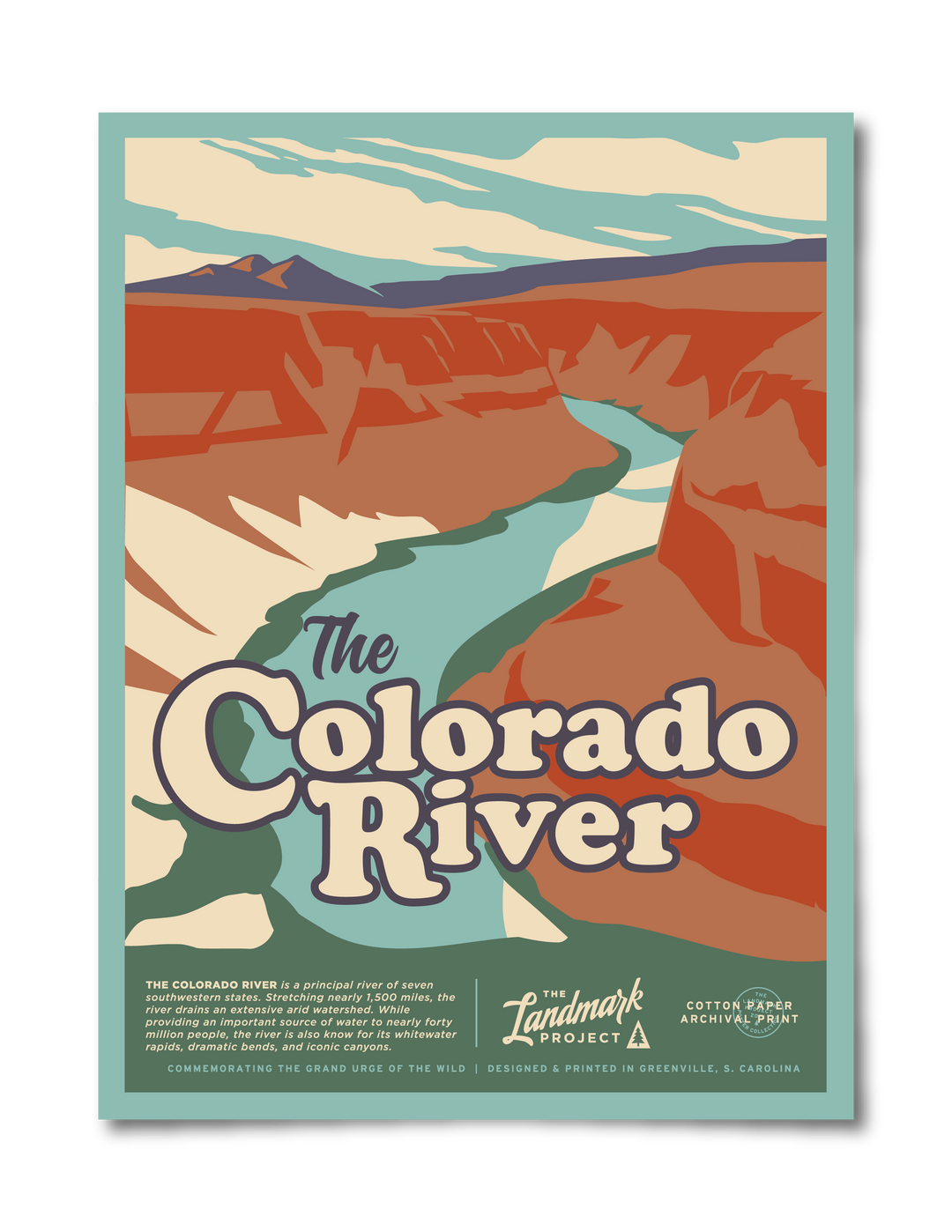 Colorado River Poster – The Landmark Project