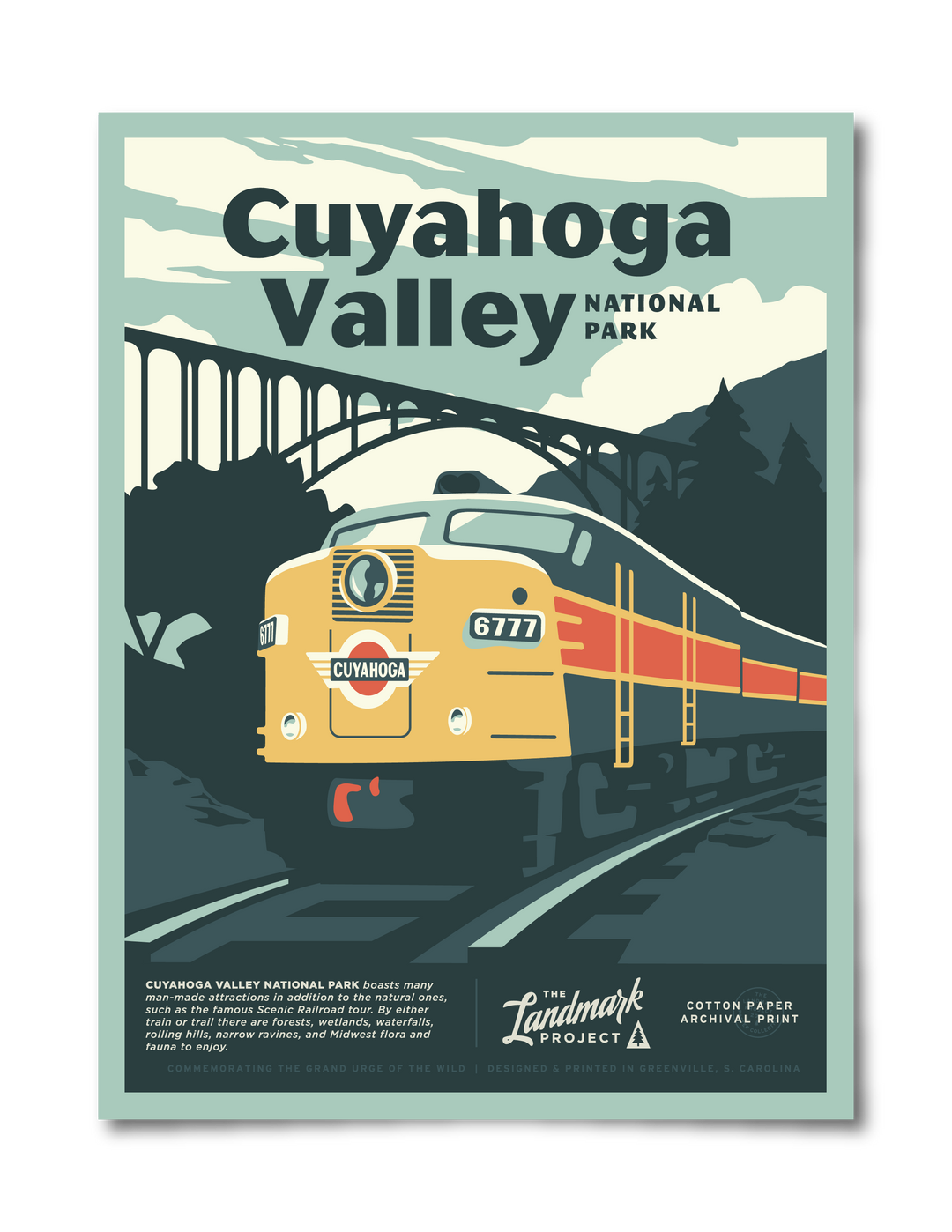 Cuyahoga Valley National Park Poster Poster  
