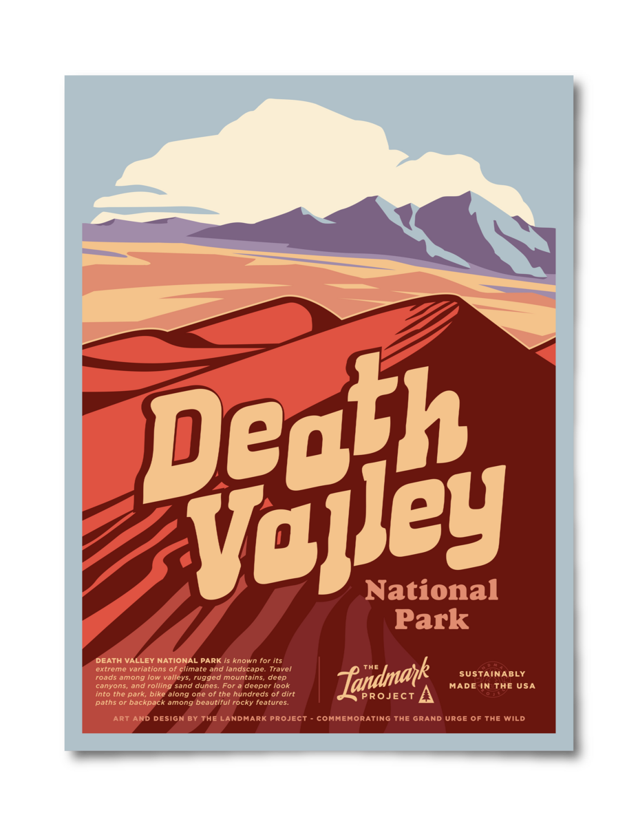 Death Valley National Park Poster Poster  