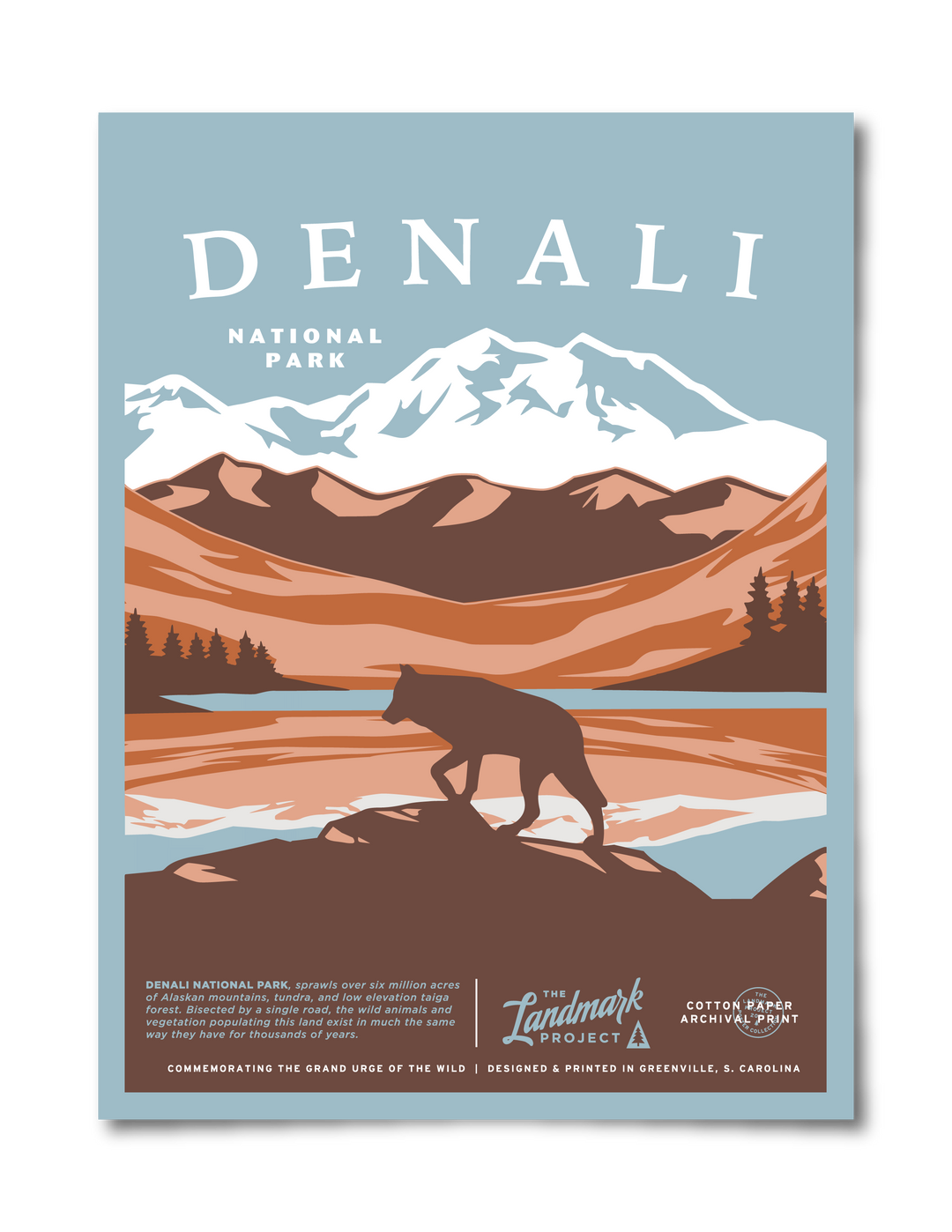 Denali National Park Poster Poster  