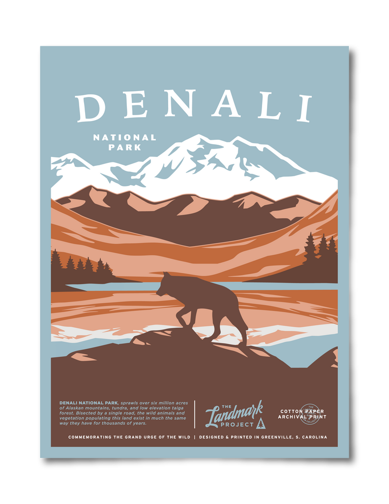 Denali National Park Poster