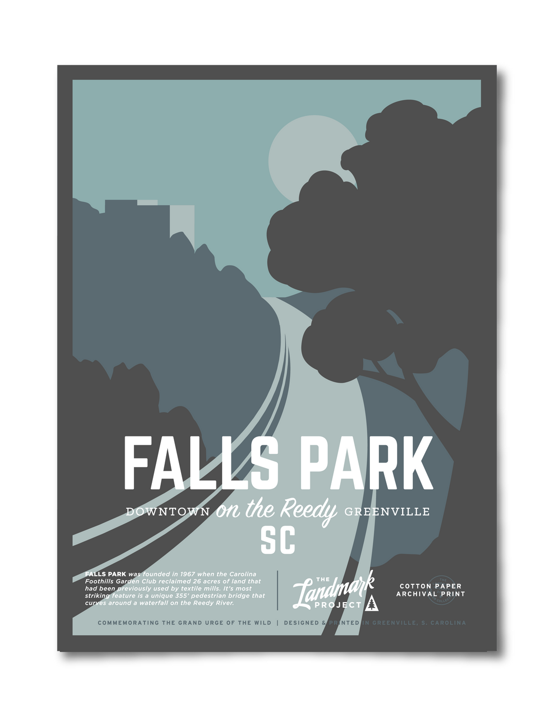 Falls Park Poster Poster  
