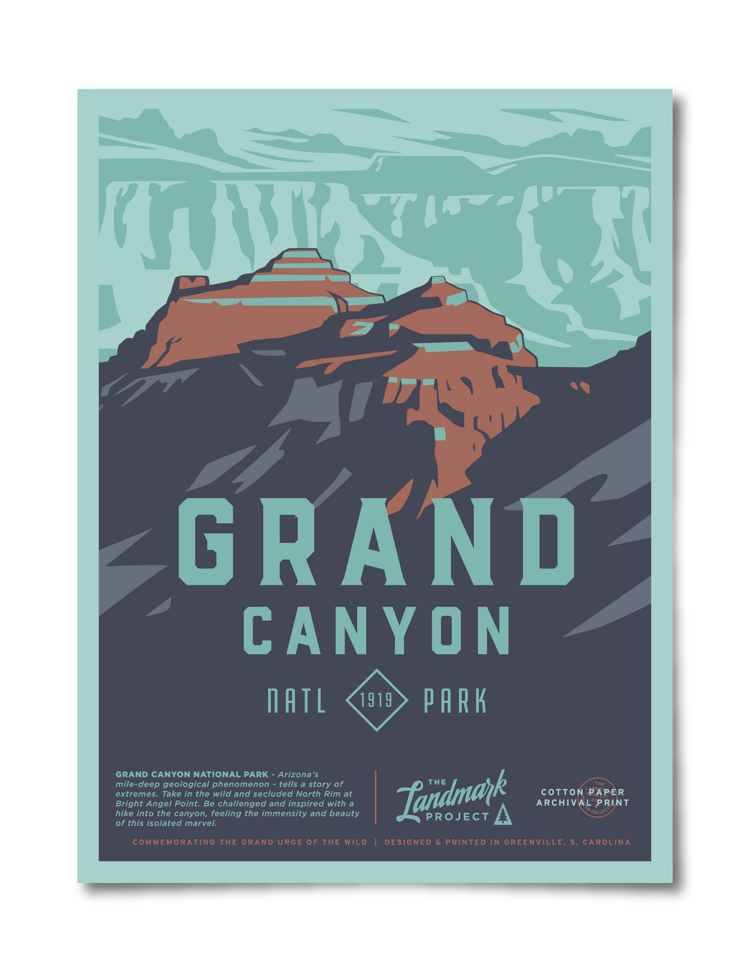 Grand Canyon North Rim Poster Poster  