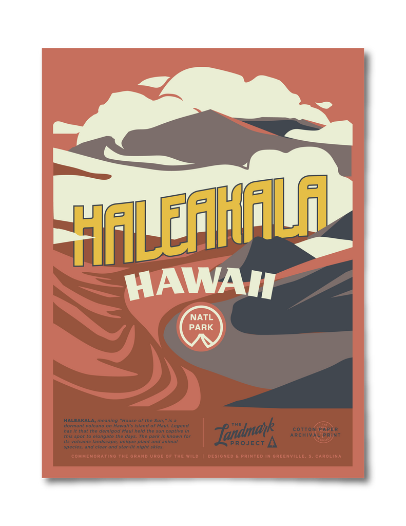 Haleakala National Park Poster