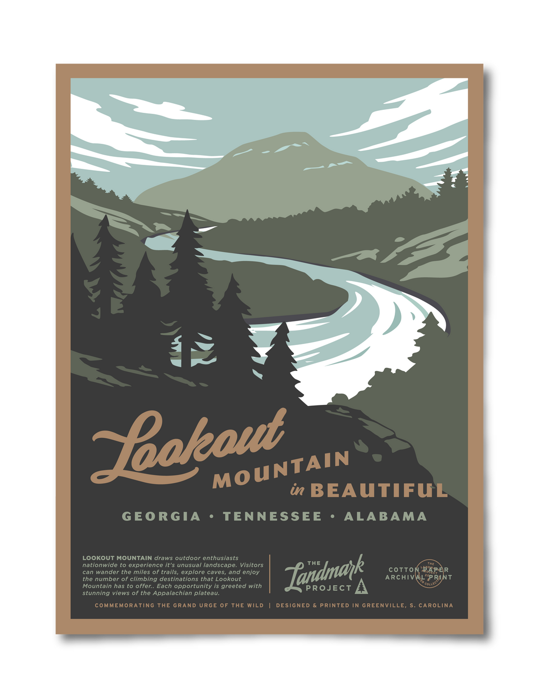 Lookout Mountain Poster Poster  