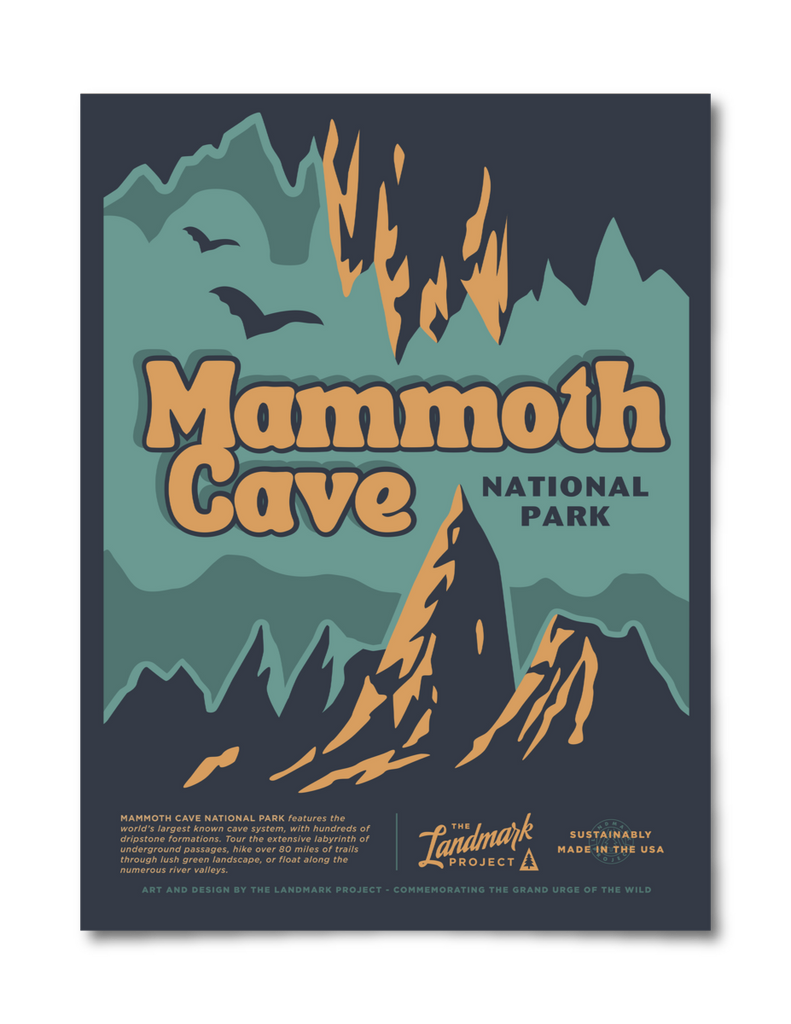 Mammoth Cave National Park Poster